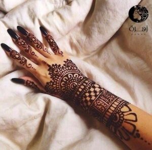 طرق تثبيت الحناء