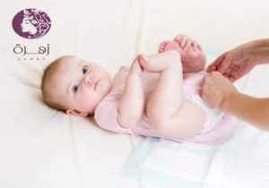 علاج التهابات الحفاض عند الأطفال