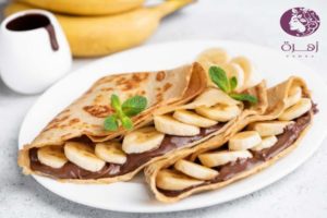 كريب الشوكولاتة والموز
