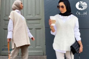 البلوزة ذات الأكمام الطويلة