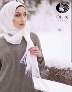 ألوان الحجاب المناسبة للبشرة البيضاء | أشهر 6 ألوان